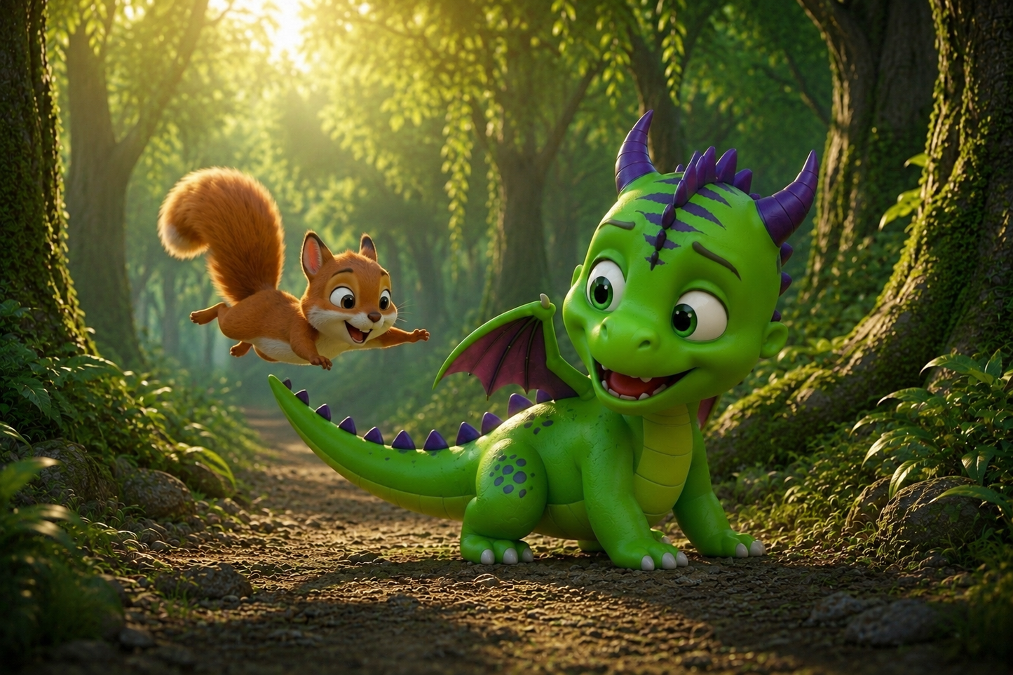 Lenny the Little Green Dragon