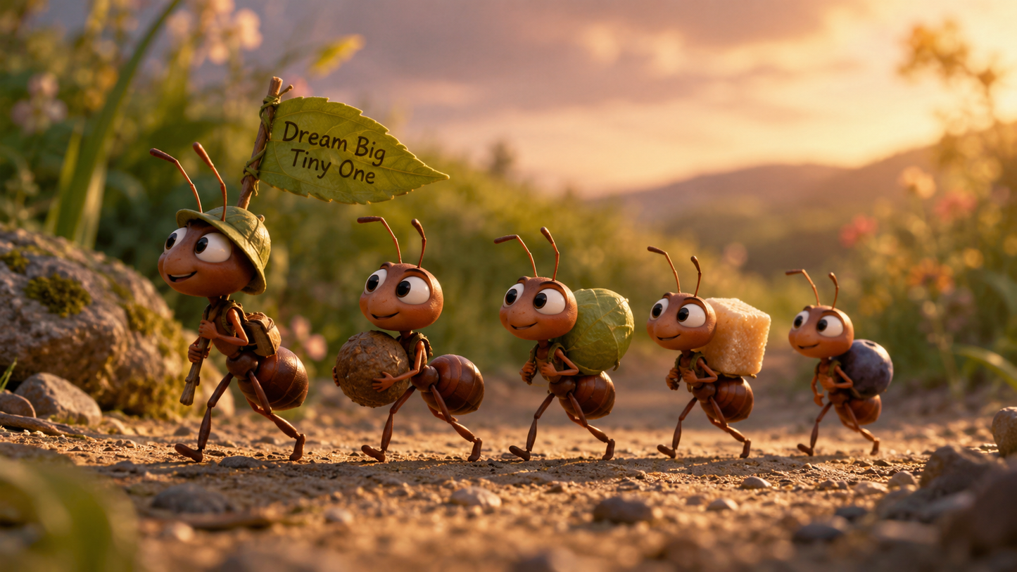 5 Little Marching Ants