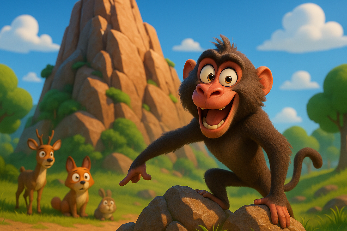 Bobbejaan Klim die Berg