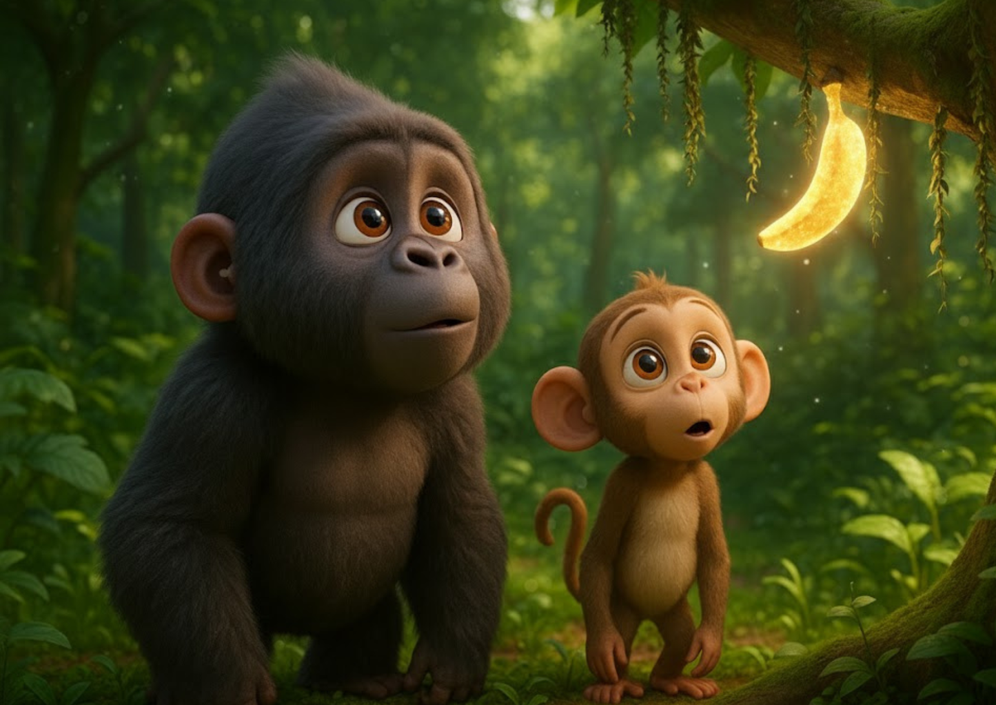 Little Gorilla & the Golden Banana