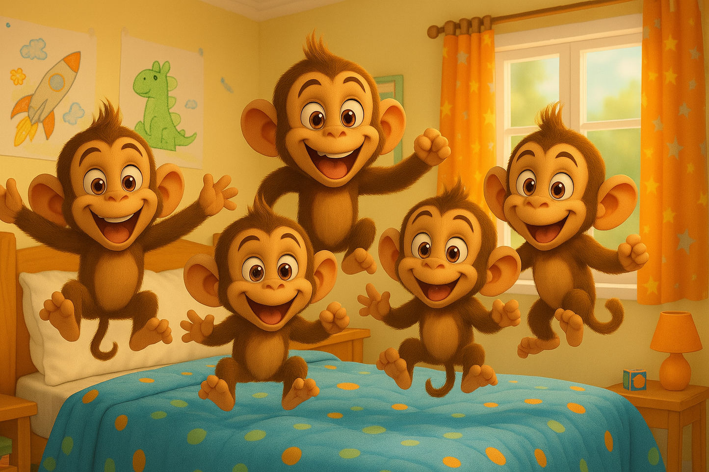5 Little Monkeys