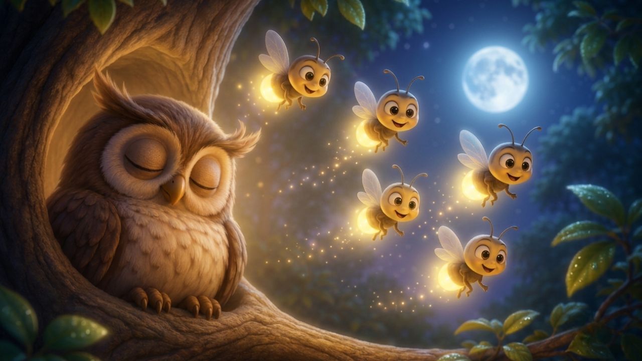 5 Little Fireflies